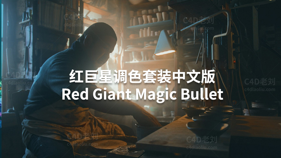 AE插件-红巨星调色套装中文版（与RS和谐版不冲突） Red Giant Magic Bullet aezy011