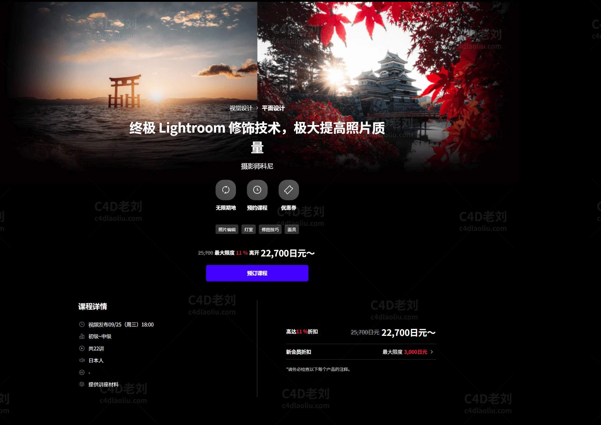 终极 Lightroom 修饰技术，极大提高照片质 yskc053